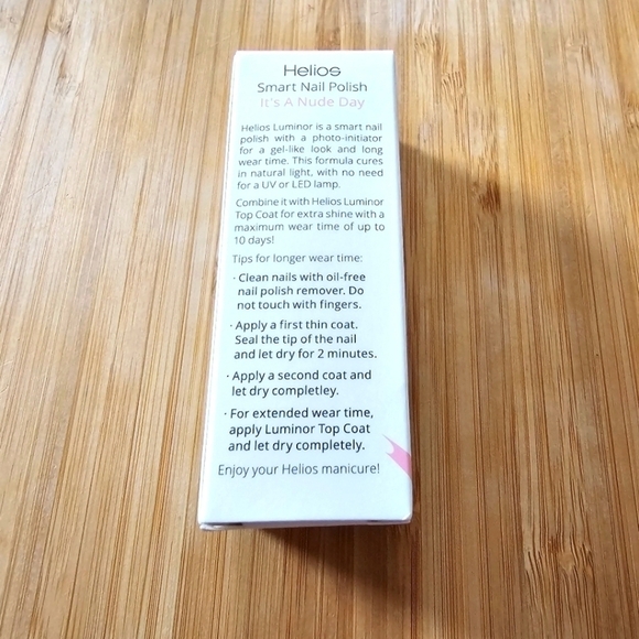 Helios by Luminor Smart Nail Color "It's A Nude Day", Made in USA, Full Size - Picture 5 of 6